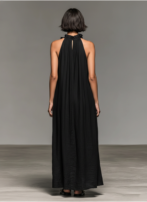 Bellucci Firenze Lua Vestido Maxi con Bolsillos